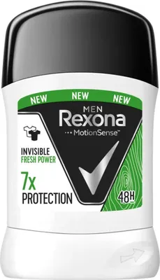 Obrázek produktu pro Rexona Men, Antyperspirant w sztyfcie Fresh & Power, 50 ml