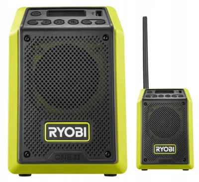Zdjęcie produktu dla Radio budowlane RYOBI 18V DAB z Bluetooth AM/FM, model RRDAB18-0