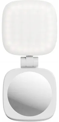 Produktbild von LED-Selfie-Licht für Smartphone mit Spiegel, 40 LEDs, USB-C