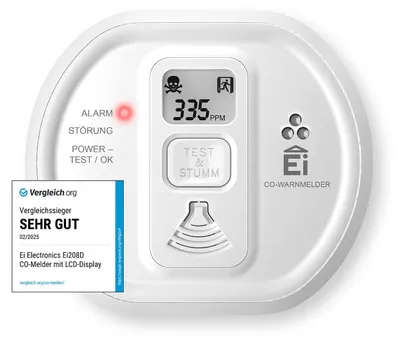 Productafbeelding van Ei Electronics koolmonoxidmelder Ei208D-3XD