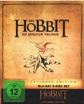 Produktbild von Der Hobbit Trilogie - Extended Edition Sammleredition - Blu-ray Digipacks