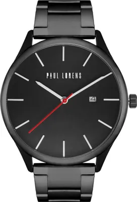 Produktbild von Paul Lorens Analoguhren für Männer Zephaniah schwarz One size
