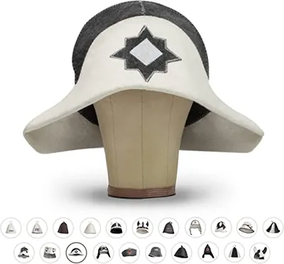Produktbild von LoWell® Saunahut - Filzhut für Damen und Herren inkl. Sauna-Ratgeber - Ideales Sauna Zubehör für ein einzigartiges Wellness Erlebnis - Motiv Napoleon - Saunamütze Saunakappe