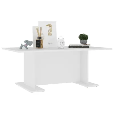 Produktbild von "Winter Sale" Couchtische - Weiß Couchtisch Weiß 103,5x60x40cm Holzwerkstoff DE2639256