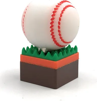 Produktbild von Onlineworld2013 Baseball Ball auf Rasen Sport Mannschaft Funny USB Stick 128 GB USB 3.0