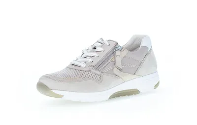Produktbild von Gabor RollingSoft Damen Sneaker in Beige, Größe 6.5