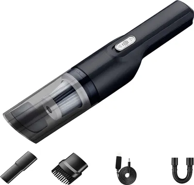 Produktbild von Staubsammler Staubfaenger Staubsauger Staubreiniger Mini Tragbarer Staubsammler Home Auto Staubreiniger Elektrischer Wiederaufladbarer Staubfaenger Schneller Handstaubsauger