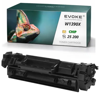 Obrázok produktu pre Evoke tonériová kazeta kompatibilná s tlačiarňou HP W1390X 139X, čierna, výtlačnosť 25 200 strán, kompatibilná s modelmi LJ3002dn, 3002dw, MFP, 3102fdn, 3102fdw
