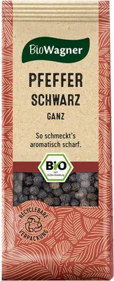 Produktbild von Pfeffer schwarz ganz