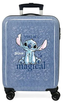 Immagine prodotto di Valigia rigida/Trolley Disney Stitch, materiale ABS, 55 cm