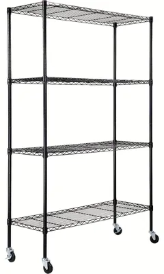Produktbild von Stahlregal – Metallablagerungsgestell – Regalkasten – Lagergestell – Regal für die Garage – Robustes Metallgestell