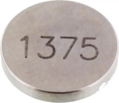 Produktbild von Ventil-Einstellplättchen JMP 9,5mm 1,375 für Kawasaki VN Classic , Yamaha YZF-R1 250 / 300 / 350 / 400 / 425 / 450 / 550 / 600 / 700 / 750 / 800 / 850 / 900 / 955 / 1000 / 1050 / 1100 / 1200 / 1215 / 1300 / 1400 / 1670 / 1700 / 1800 / 2460