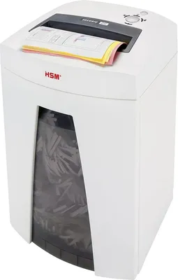 Zdjęcie produktu dla HSM 1910111 Niszczarka dokumentów SECURIO C18 - 3,9 mm, cięcie w paski, 12 kartek, biała