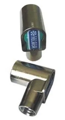 Produktbild von Antennenstecker, abgewinkelt, Metall, zum Anschrauben, IEC-Typ - SS2564-WIEC