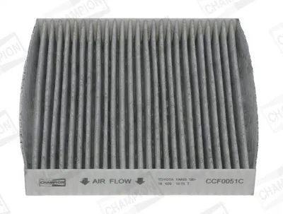 Produktbild von CHAMPION CCF0051C Innenraumfilter Pollenfilter für TOYOTA Yaris Schrägheck (P9) Aktivkohle