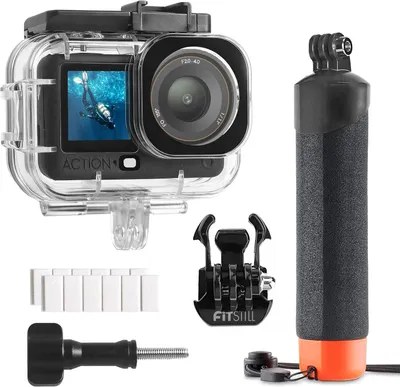 Produktbild von Tauchset Actioncam 60 m, wasserdicht, mit Auftrieb, für Unterwasserabenteuer