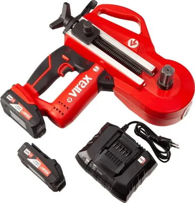 Zdjęcie produktu dla Elektryczna giętarka 18 V Eurostem® III 12-14-16-18-22 mm - VIRAX - z 2 akumulatorami 18 V 2,0 Ah - 251874