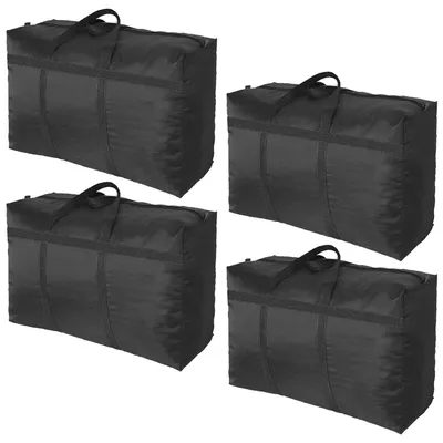 Productafbeelding van TRANKIELO® - 4 Stuks Opbergtas 150 L - Grote Oxford 600D, Ideaal voor Dekbedden en Wasgoed