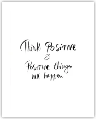 Produktbild von Poster - Poster ohne Rahmen - Motto Gedanke positiv - 40x50 cm - Wand Bild - Wanddeko - Wandbilder - Kunstposter - Wandposter - Bilder - Kunstdruck - Wanddekoration - Wandbild - P2XPA40x50-4162