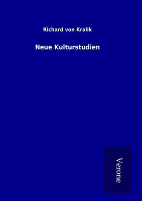 Produktbild von Neue Kulturstudien