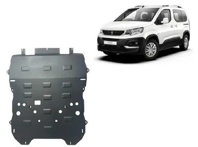 Immagine prodotto di Protezione sottoscocca per il motore, compatibile con i modelli Peugeot Rifter / Partner dal 2018 al 2026