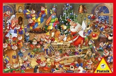 Produktbild von Ruyer, Weihnachtsmann 1.000 Teile Puzzle