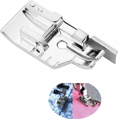 Produktbild von Nähzubehör, 1/4'' Nähfuß für Rollsäumer, Edelstahl Rollsaumfuss für Nähmaschine für Zuhause, für Alle Nähmaschinen Geeignet