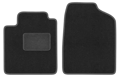 Immagine prodotto di Tappetini anteriori in moquette per Toyota Celica VIII 1999-2006 (coupé) – 2 pezzi, grigio grafite, su misura – Wielganizator LUX