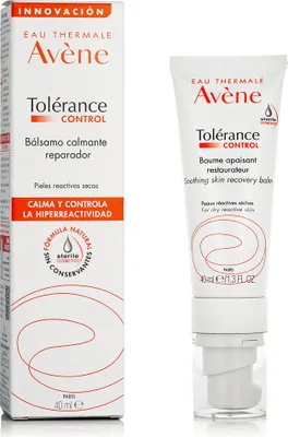 Zdjęcie produktu dla Avene Tolérance Control Balsam, Krem BB do ciała, 40 ml, Biały, Nawilżający, Skóra sucha, Tubka