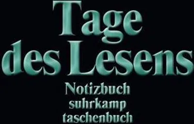 Produktbild von Notizbuch suhrkamp taschenbuch. Tage des Lesens