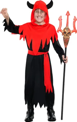 Produktbild von Boland 6782151, Maskenkostüm, Kind, Männlich, Devil, 10-12 years, Polyester