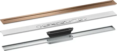 Immagine prodotto di hansgrohe AXOR Drain, set de finition pour caniveau, 900mm, 42522310, 42522310