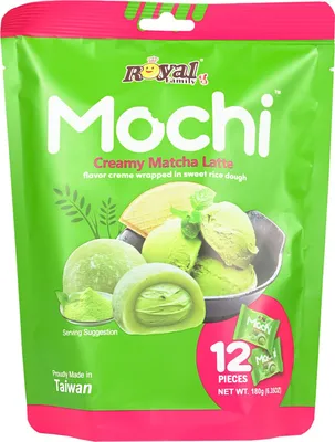 Produktbild von Royal Family Mochi Creamy Matcha Latte 180g