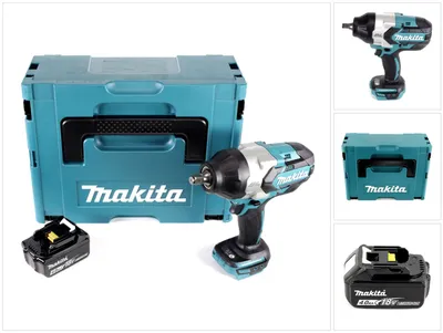 Produktbild von Makita DTW 1002 M1J Akku Schlagschrauber 1/2“ 18V 1000Nm Brushless + 1x Akku 4,0Ah + Makpac - ohne Ladegerät