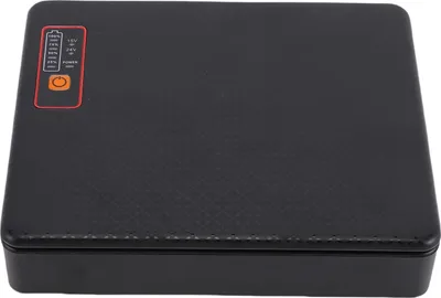 Obrázek produktu pro Mini UPS s 16000 mAh záložním akumulátorem pro router, modem, kameru, USB typu C, PoE, více napěťový výstup, americká zástrčka