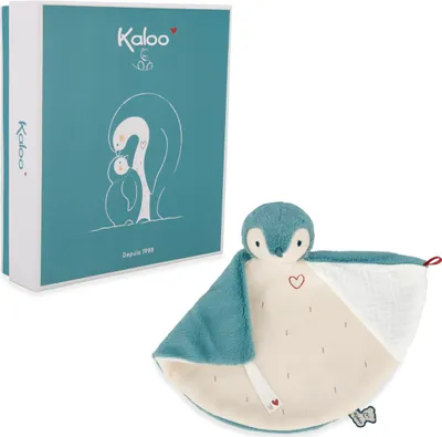 Obrázok produktu pre Kaloo plyšová látka tučniak zelená - Complices detská plyšová látka
