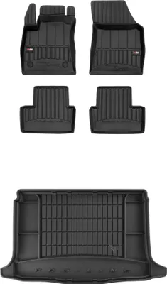 Produktbild von FROGUM 3D Gummimatten und Kofferraummatte für Renault Megane IV
