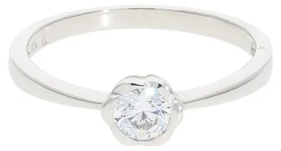 Produktbild von JuwelmaLux Ring 333 Weißgold mit Zirkonia JL13-07-0098 55