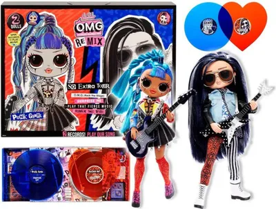 Obrázek produktu pro L.O.L. Surprise! OMG 2-Pack, Módní panenka, Ženy, 4 rok/roky, Dívka, Vícebarevný