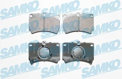 Produktbild von SAMKO Bremsbeläge Satz Vorne Bremsklötze für MAZDA FAMILIA IV (BF) 5SP587