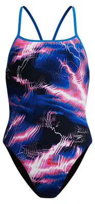 Produktbild von Damen-Badeanzug FL PRINTED TURNBACK AF, Speedo