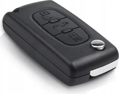 Image de Boîtier pour clés de voiture à 3 boutons Citroën & Peugeot