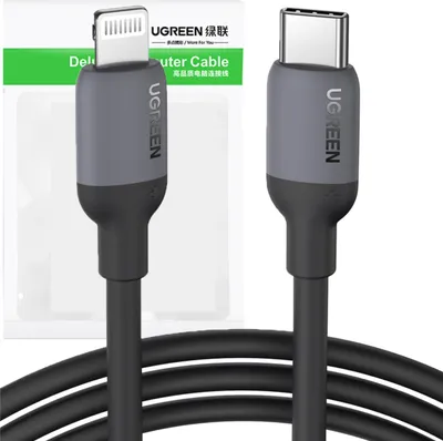 Immagine prodotto di Kabel Usb-C Do Lightning Ugreen Us387, 1M (Czarny)