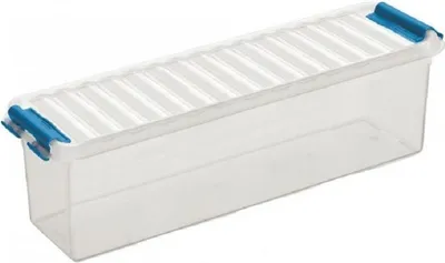 Produktbild von Sunware Aufbewahrungsbox - transparent - 1.3L - 27 x 8 x 9 cm