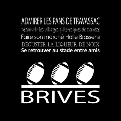 Image de Tableau sur toile Brives noir 30x30 cm, Tableau mural moderne pour décoration intérieure