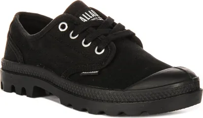 Image de Palladium Dames Faible Sneaker Pampa OX Low Top 92351-008-M noir