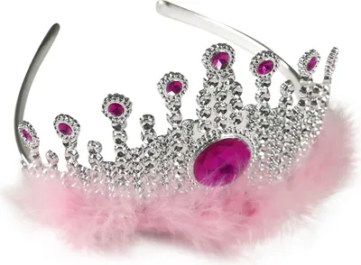 Produktbild von Krone mit Feder für Prinzessin