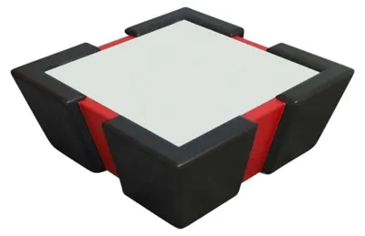 Produktbild von Couchtisch Apollonia LED in Leder