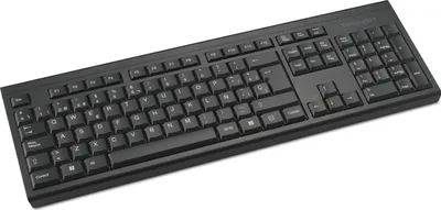 Immagine prodotto di Tastiera wireless Kensington KB150 EQ - Dimensioni complete (100%) - Senza fili - RF senza fili - Interruttore a chiave a membrana