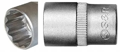 Produktbild von S&R 465724709 Steckschlüsseleinsatz 9 mm 1/2" Zwölfkant Dynamik